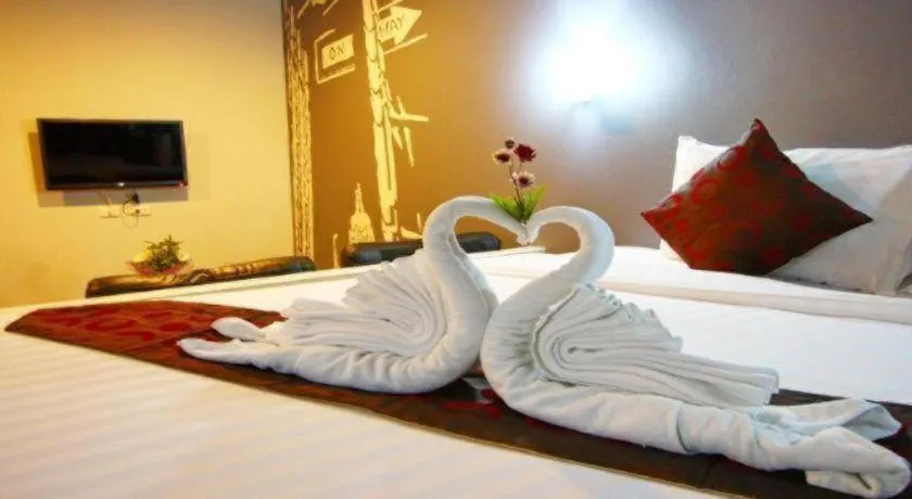 Bed in Royal King Suite