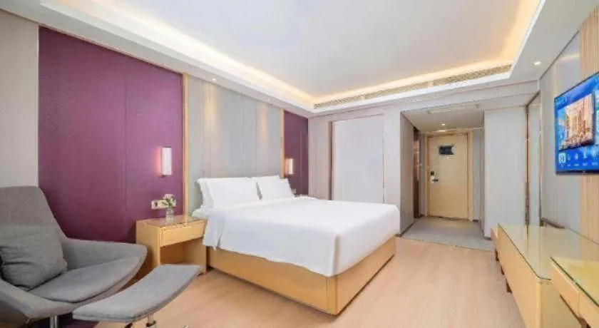 Bed in Lavande Hotels Guangzhou Baiyun Avenue North Metro Station