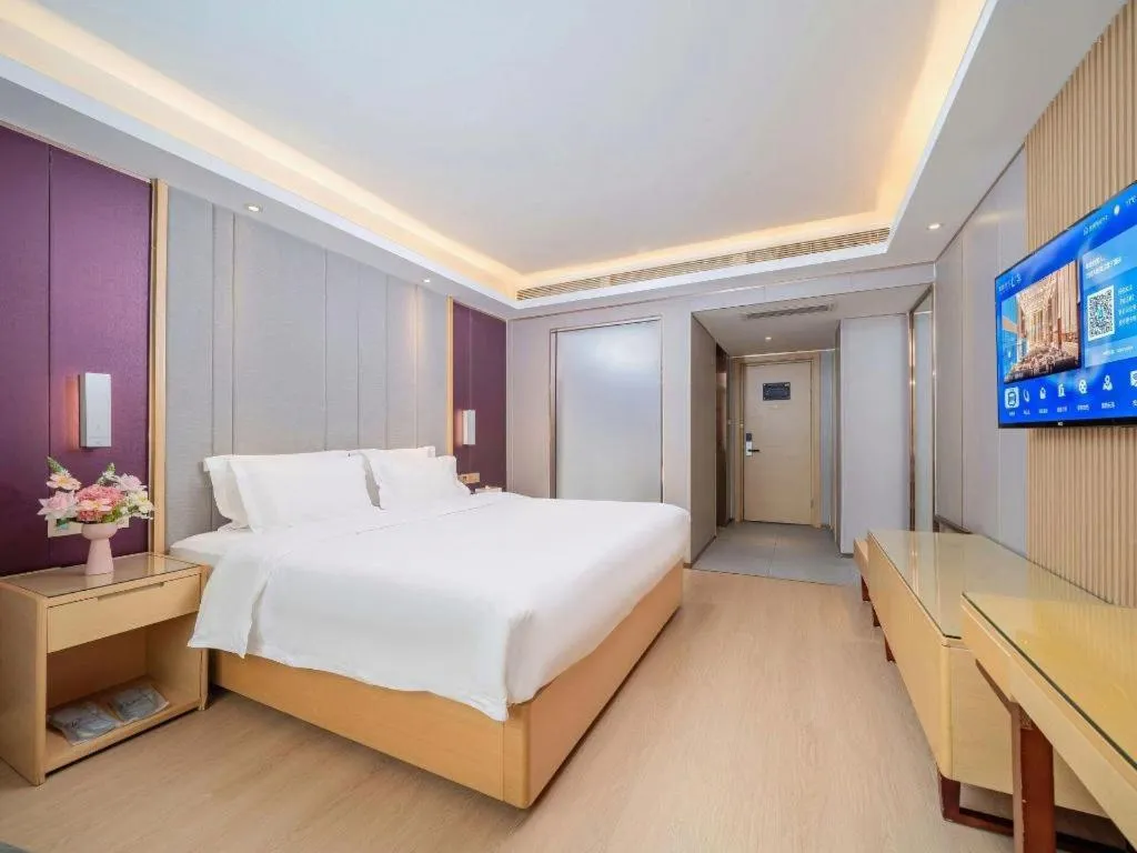 Bed in Lavande Hotels Guangzhou Baiyun Avenue North Metro Station