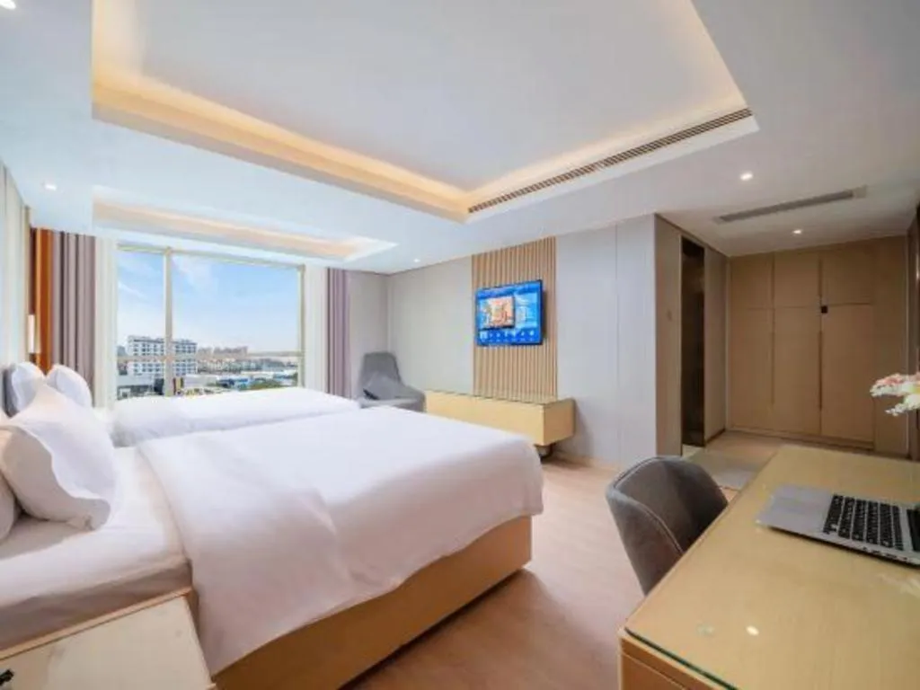 Bed in Lavande Hotels Guangzhou Baiyun Avenue North Metro Station