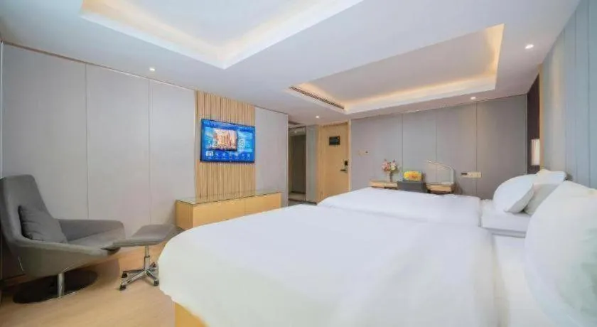Bed in Lavande Hotels Guangzhou Baiyun Avenue North Metro Station