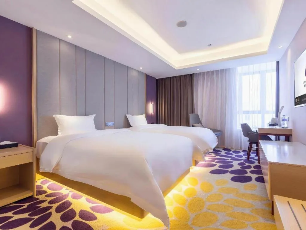 Bed in Lavande Hotels Guangzhou Baiyun Avenue North Metro Station