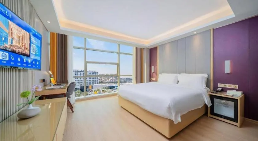 Bed in Lavande Hotels Guangzhou Baiyun Avenue North Metro Station