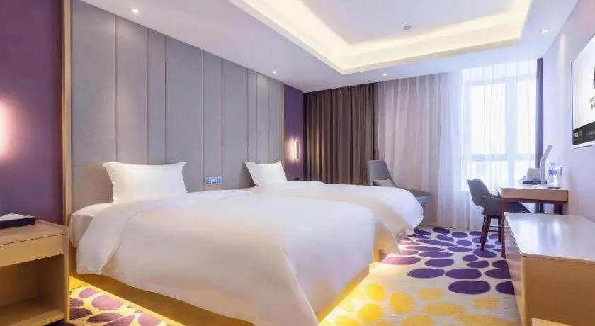 Bed in Lavande Hotels Guangzhou Baiyun Avenue North Metro Station