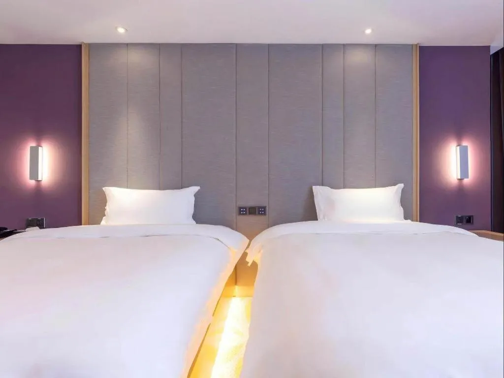 Bed in Lavande Hotels Guangzhou Baiyun Avenue North Metro Station