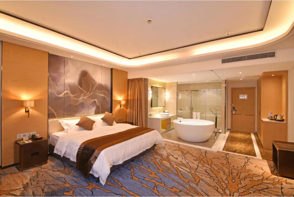 Bed in The Bmc Hotel