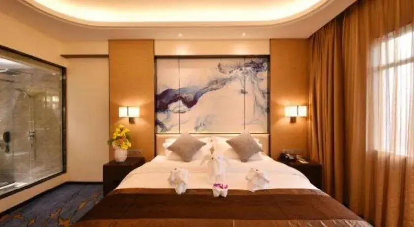 Bed in The Bmc Hotel Bed in The Bmc Hotel