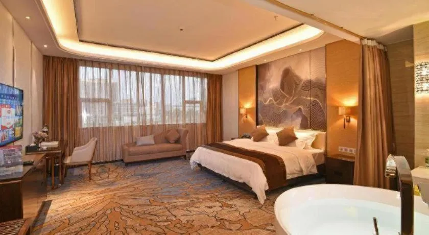 Bed in The Bmc Hotel