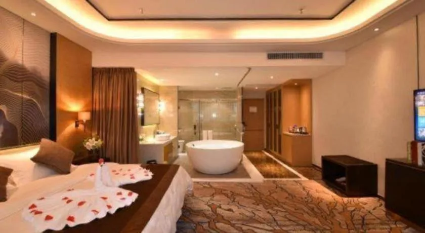 Bed in The Bmc Hotel