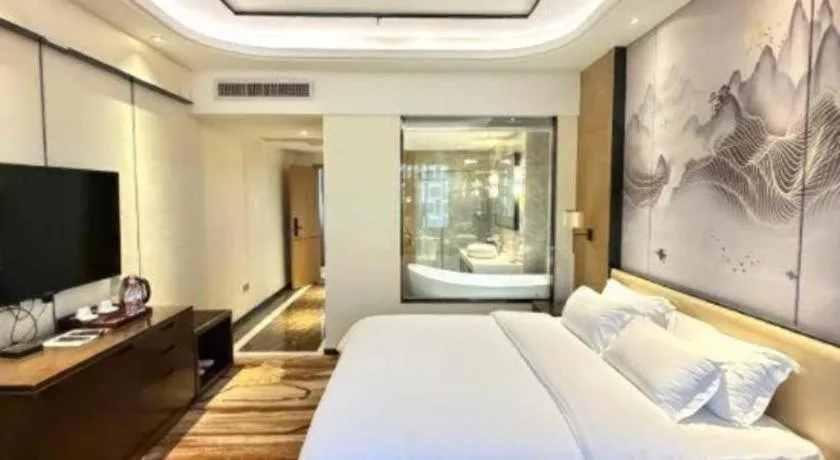 Bed in The Bmc Hotel