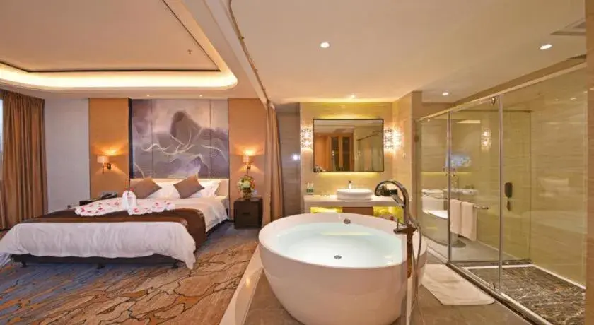 Bed in The Bmc Hotel Bed in The Bmc Hotel