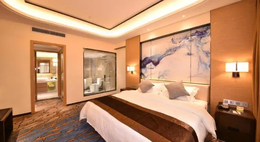 Bed in The Bmc Hotel Bed in The Bmc Hotel