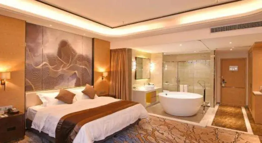 Bed in The Bmc Hotel Bed in The Bmc Hotel