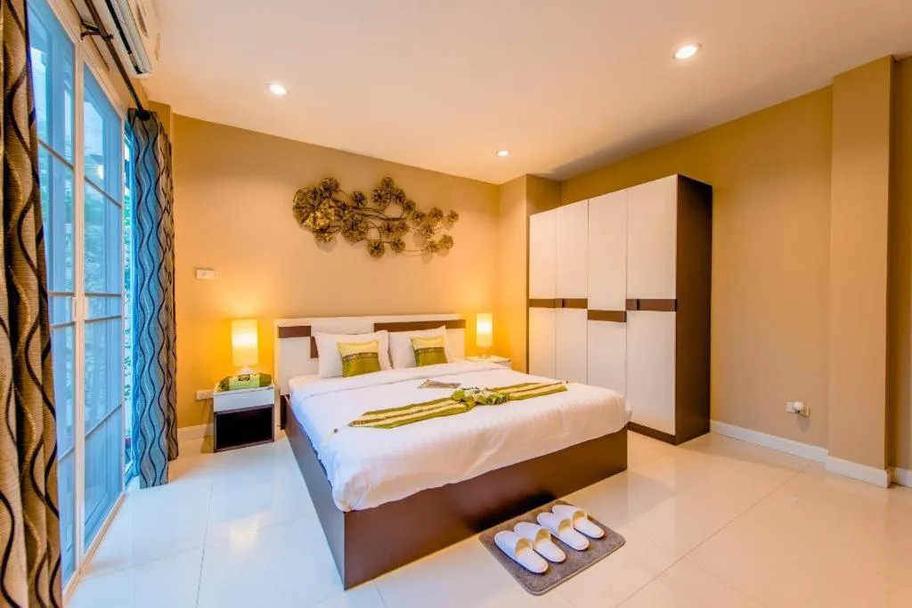 Bed in Dream Luxury Chiang Mai Pool Villa