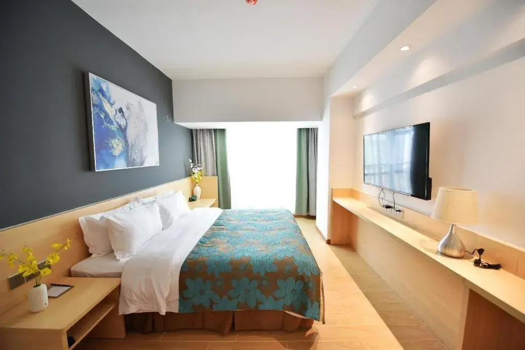 Bed in Mercure Styles Hotel Meizhou Bed in Mercure Styles Hotel Meizhou