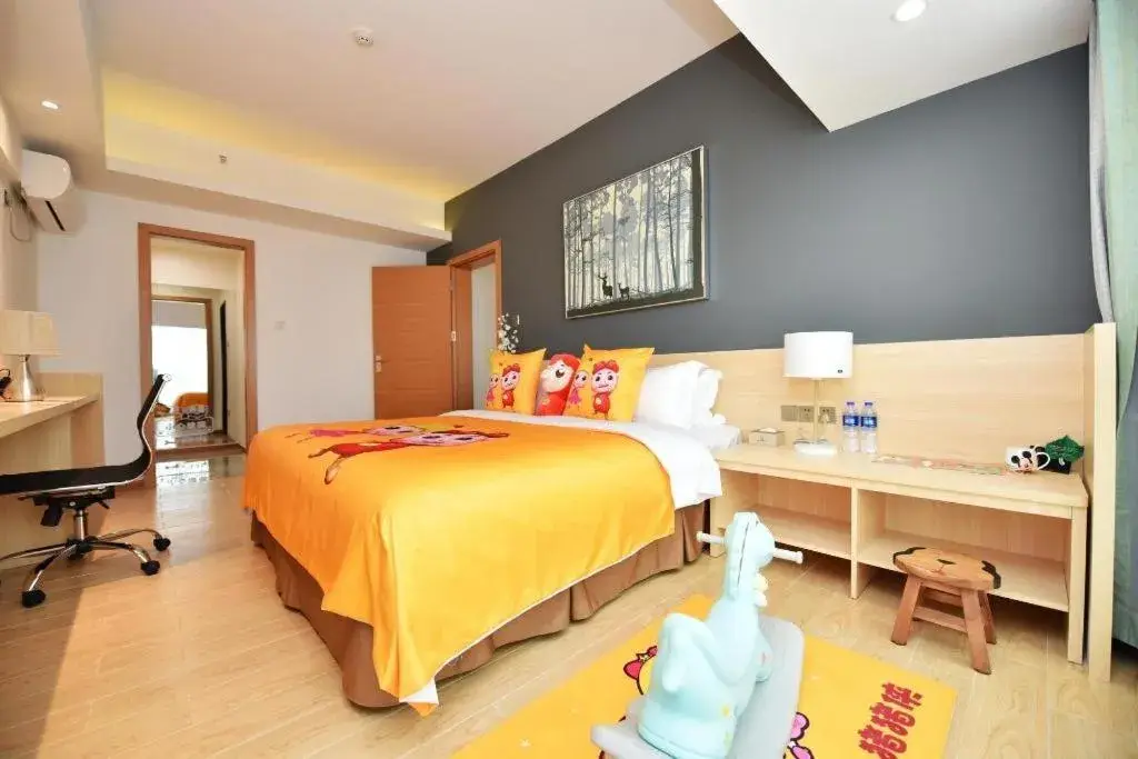Bed in Mercure Styles Hotel Meizhou Bed in Mercure Styles Hotel Meizhou