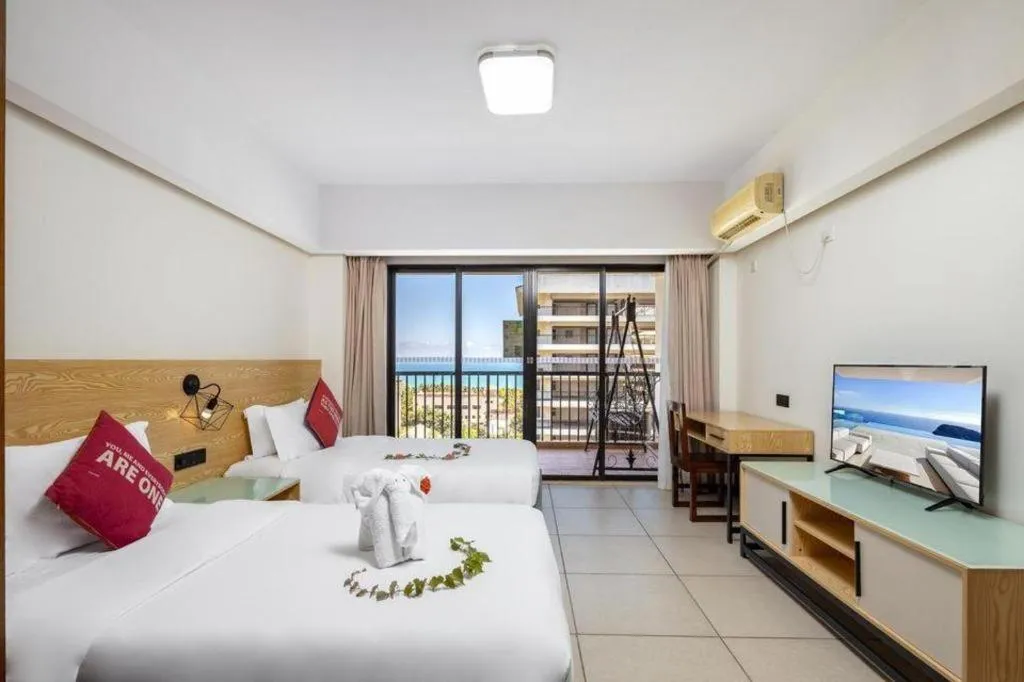 Bed in Yuhai International Resort Hotel