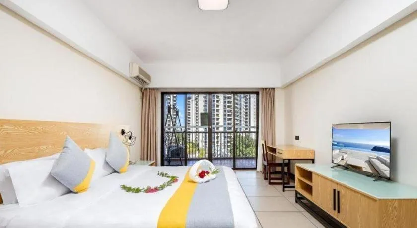 Bed in Yuhai International Resort Hotel