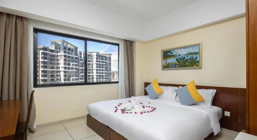 Bed in Yuhai International Resort Hotel