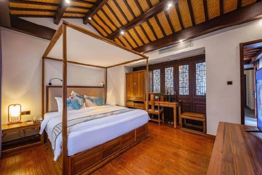 Bed in Maison New Century Nanxun Huzhou