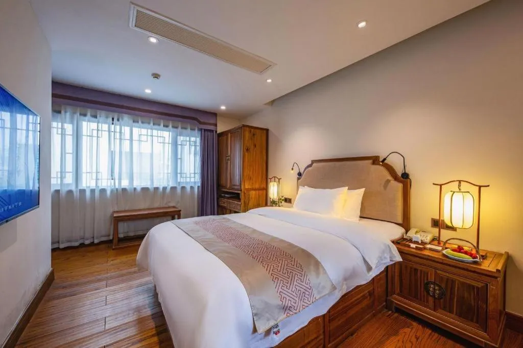 Bed in Maison New Century Nanxun Huzhou