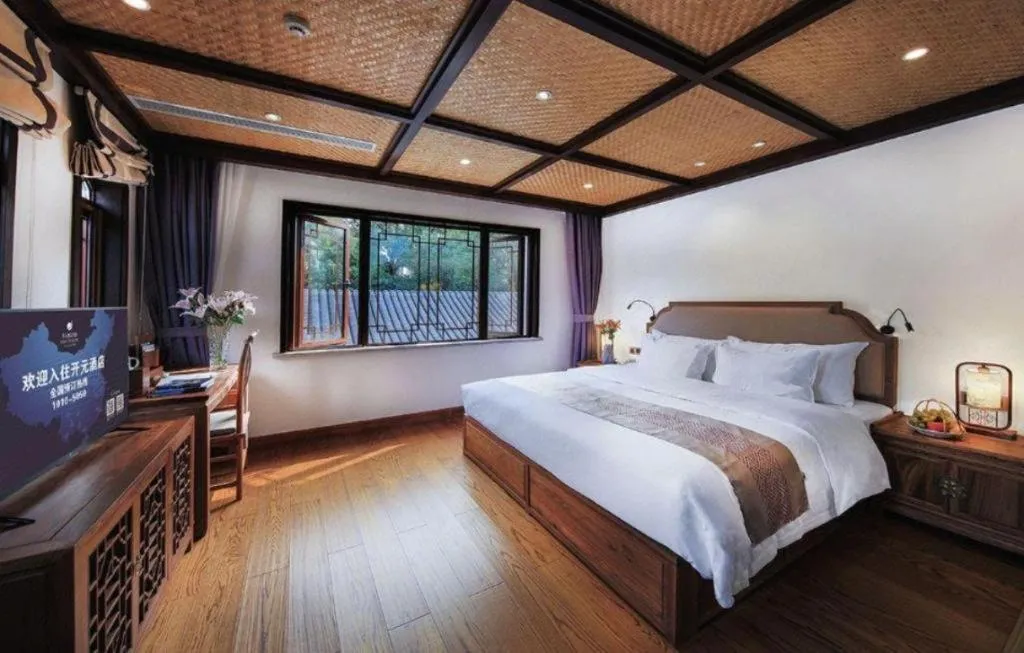 Bed in Maison New Century Nanxun Huzhou