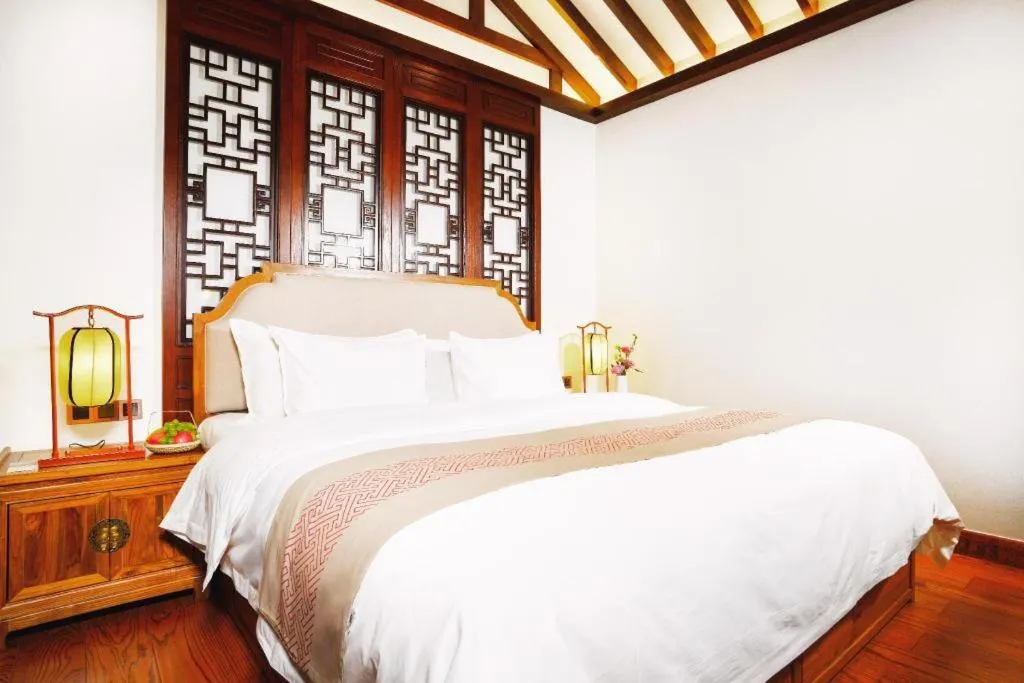 Bed in Maison New Century Nanxun Huzhou