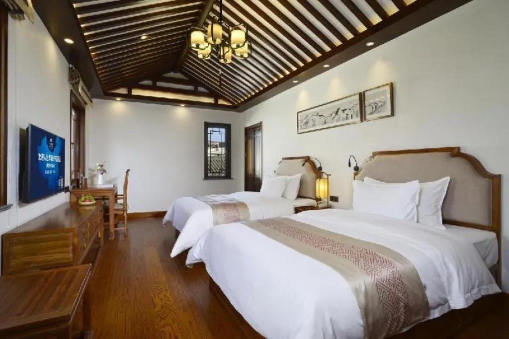 Bed in Maison New Century Nanxun Huzhou