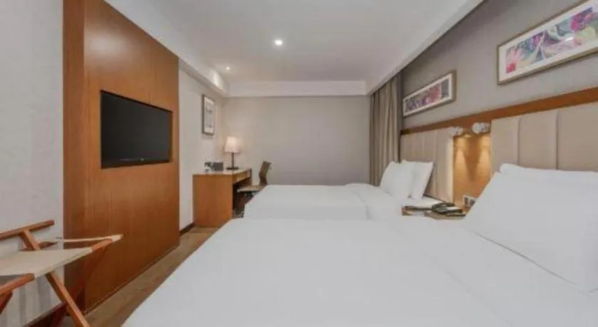 Bed in Yitel Hotel Shanghai Hongqiao Linkong Industrial Park Songhong Road Metro Station