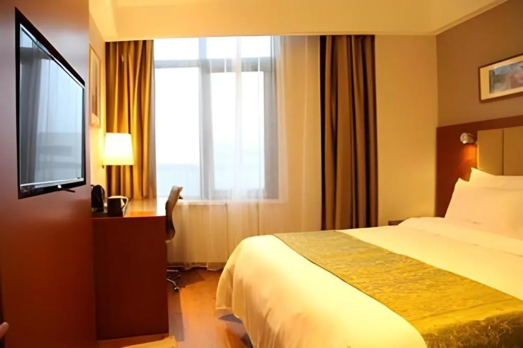 Bed in Yitel Hotel Shanghai Hongqiao Linkong Industrial Park Songhong Road Metro Station