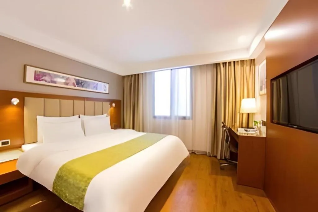 Bed in Yitel Hotel Shanghai Hongqiao Linkong Industrial Park Songhong Road Metro Station