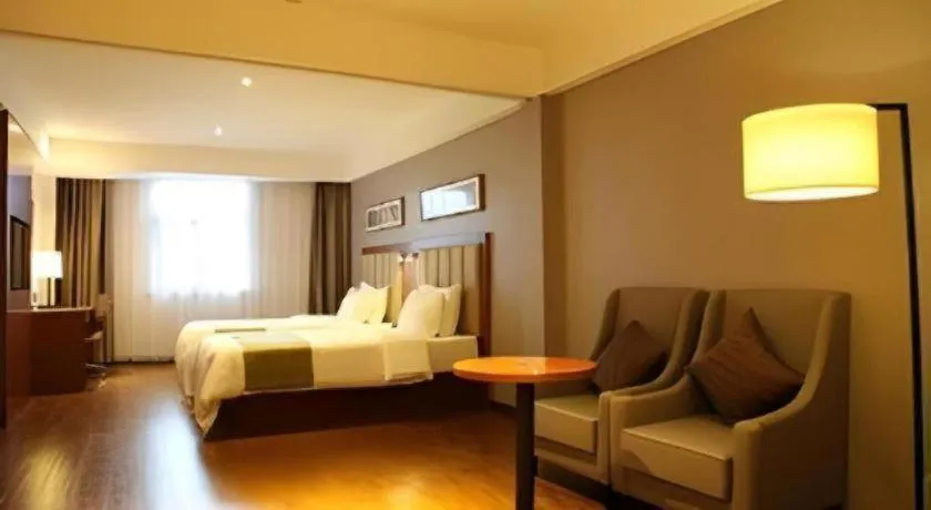 Bed in Yitel Hotel Shanghai Hongqiao Linkong Industrial Park Songhong Road Metro Station