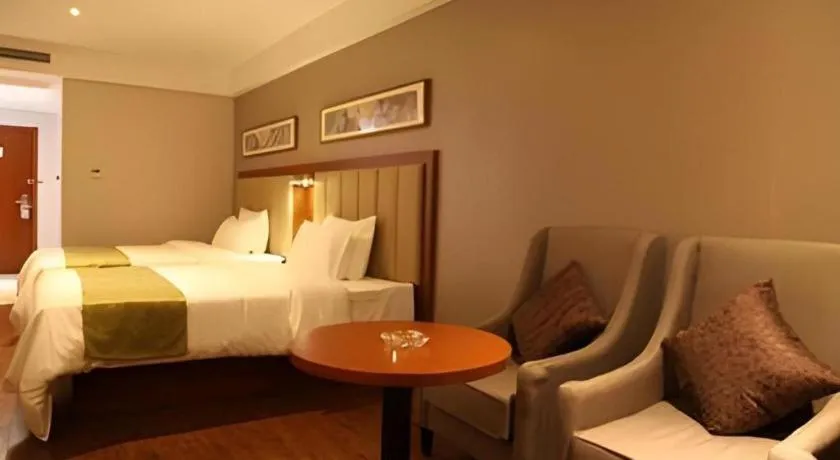 Bed in Yitel Hotel Shanghai Hongqiao Linkong Industrial Park Songhong Road Metro Station