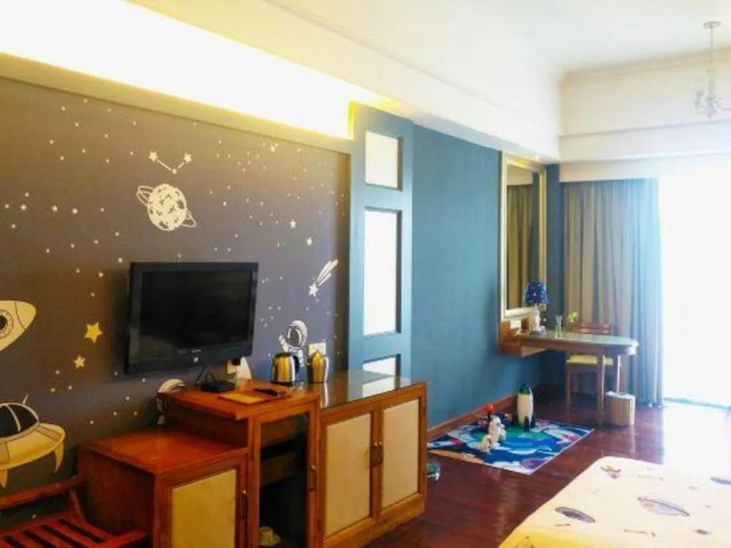 Bed in Shaoguan Palace International Resorts