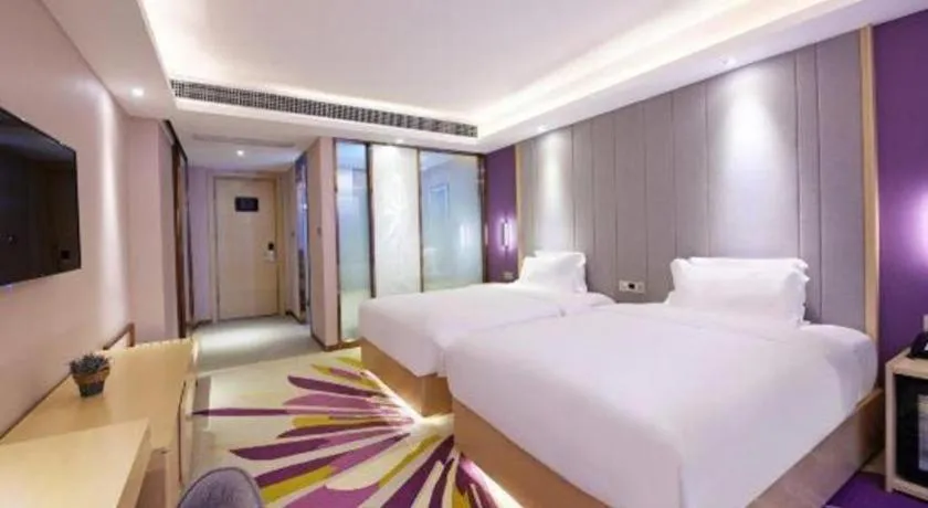 Bed in Lavande Hotels·Guangzhou Jiahe Wanggang Metro Station