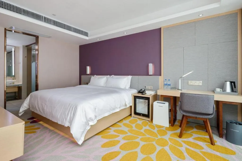 Bed in Lavande Hotels·Guangzhou Jiahe Wanggang Metro Station