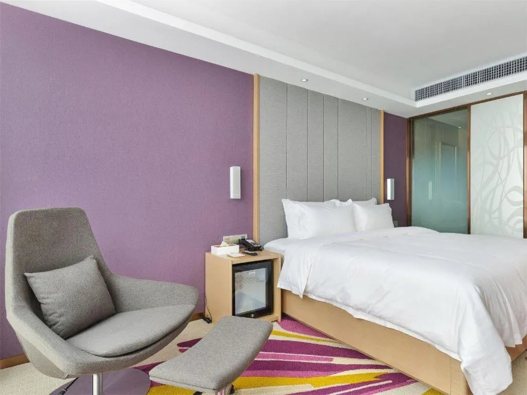 Bed in Lavande Hotels·Guangzhou Jiahe Wanggang Metro Station
