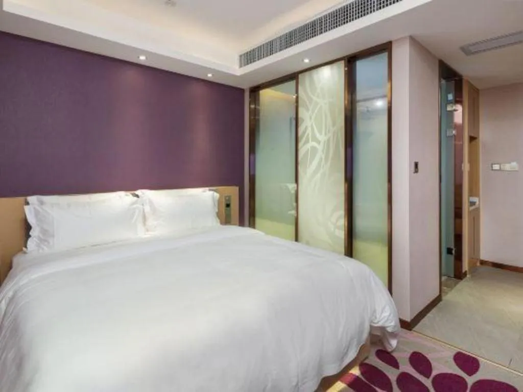 Bed in Lavande Hotels·Guangzhou Jiahe Wanggang Metro Station