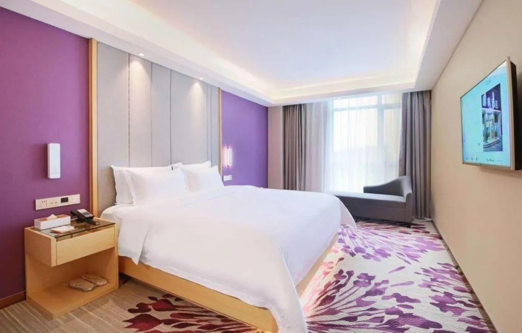 Bed in Lavande Hotels·Guangzhou Jiahe Wanggang Metro Station
