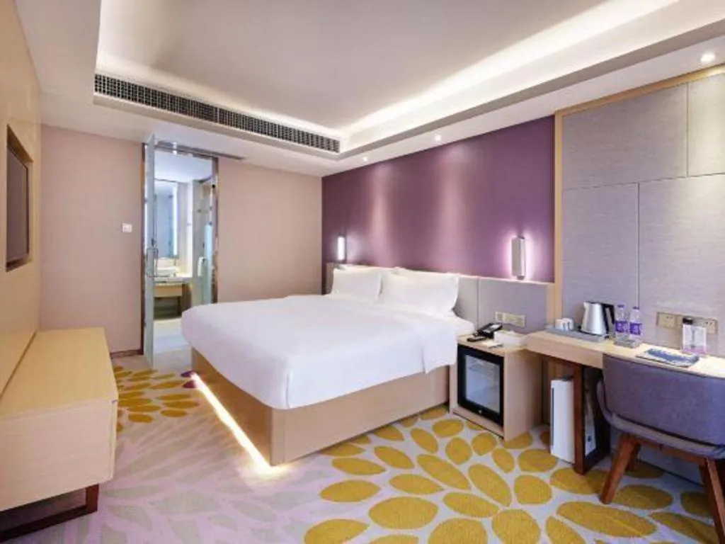 Bed in Lavande Hotels·Guangzhou Jiahe Wanggang Metro Station