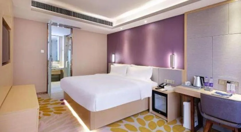Bed in Lavande Hotels·Guangzhou Jiahe Wanggang Metro Station