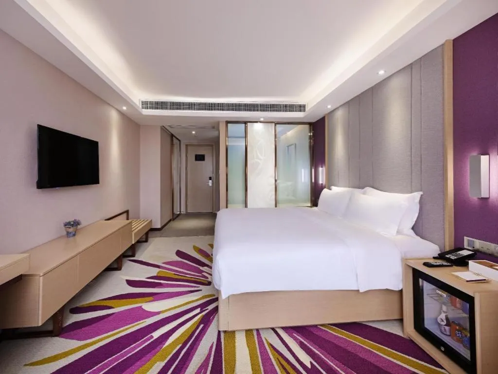 Bed in Lavande Hotels·Guangzhou Jiahe Wanggang Metro Station