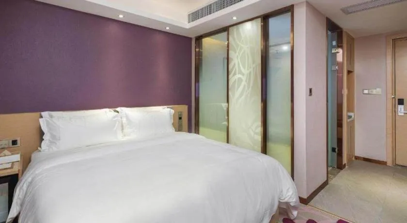 Bed in Lavande Hotels·Guangzhou Jiahe Wanggang Metro Station