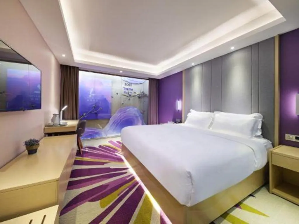 Bed in Lavande Hotels·Guangzhou Jiahe Wanggang Metro Station