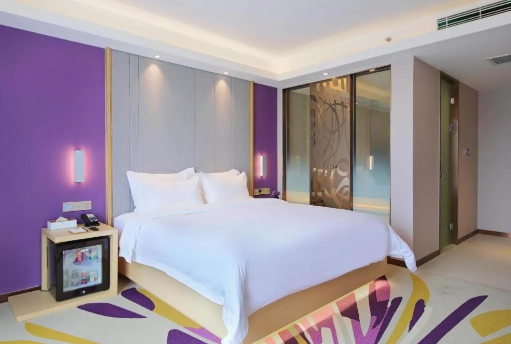 Bed in Lavande Hotels·Guangzhou Jiahe Wanggang Metro Station