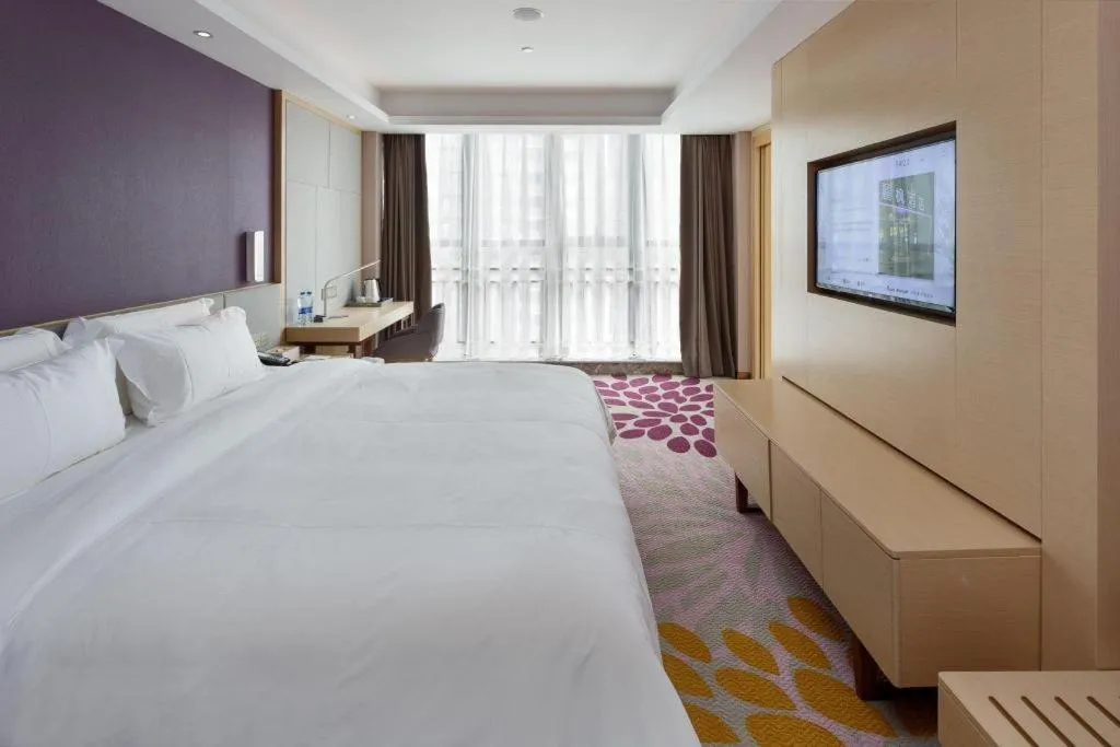 Bed in Lavande Hotels·Guangzhou Jiahe Wanggang Metro Station