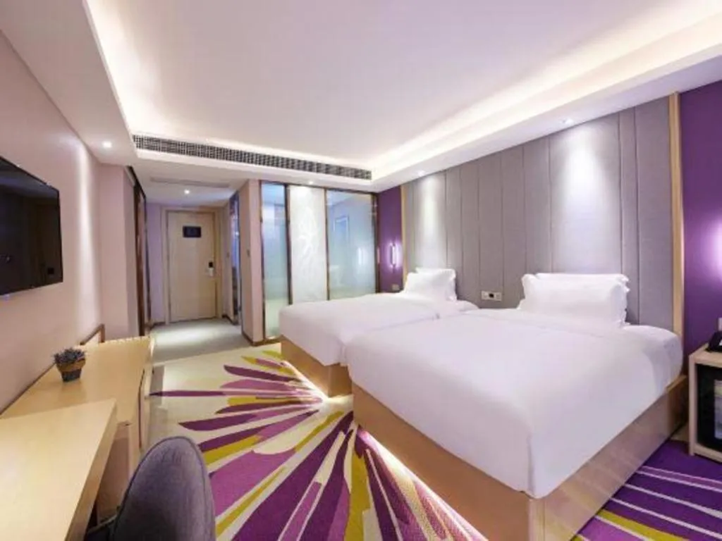 Bed in Lavande Hotels·Guangzhou Jiahe Wanggang Metro Station