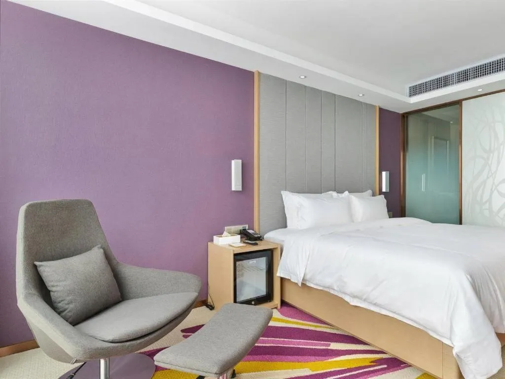 Bed in Lavande Hotels·Guangzhou Jiahe Wanggang Metro Station