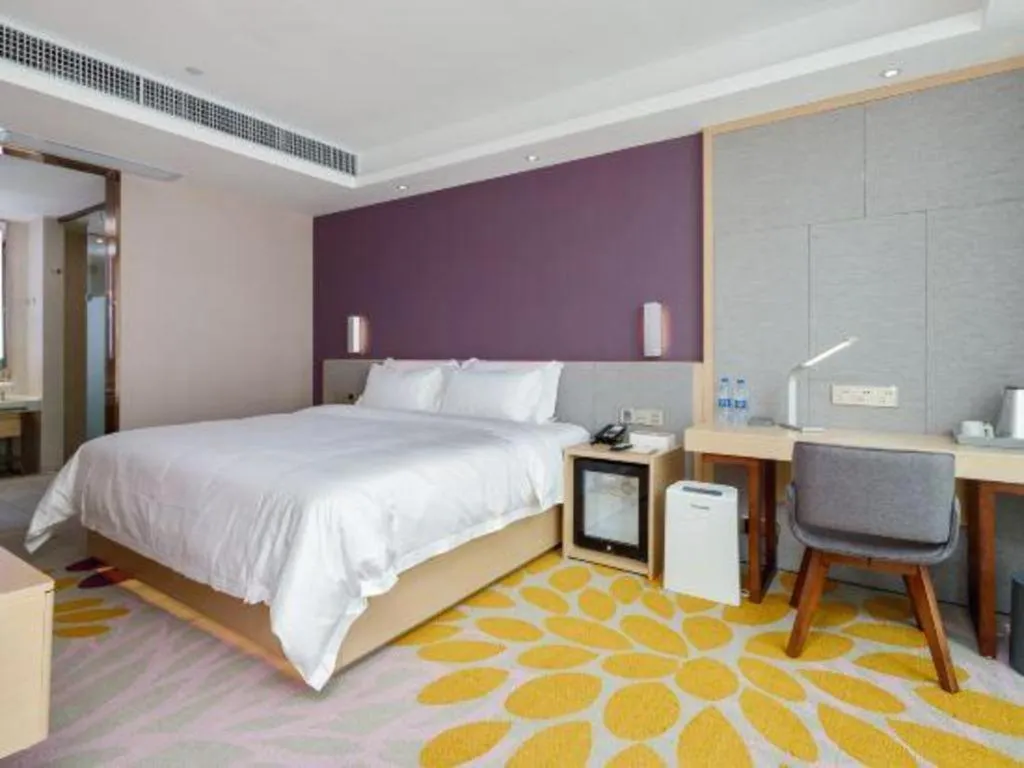 Bed in Lavande Hotels·Guangzhou Jiahe Wanggang Metro Station