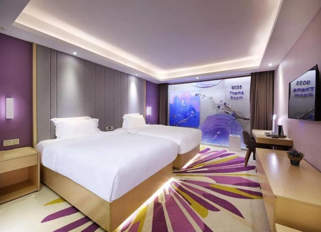 Bed in Lavande Hotels·Guangzhou Jiahe Wanggang Metro Station